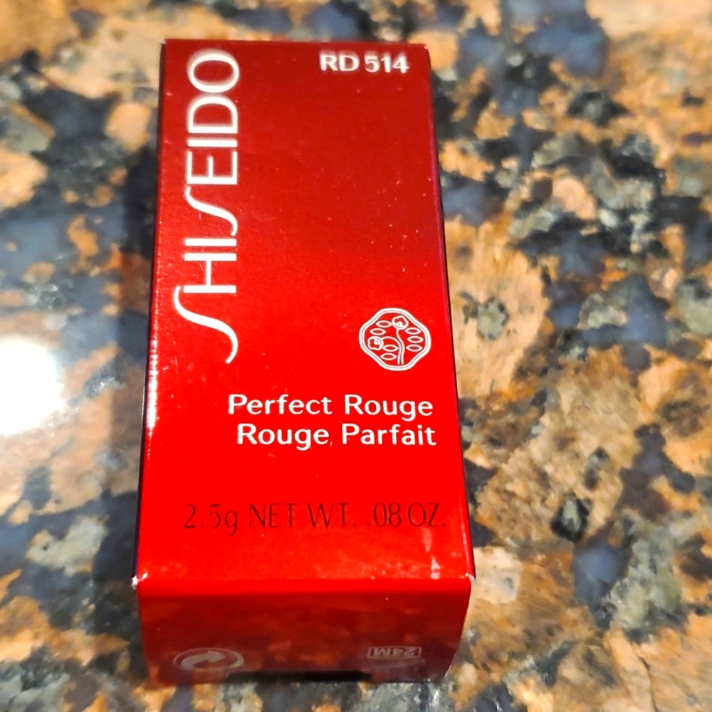 SHISEIDO 2.5 g, .08oz RD 514 💋 LIPSTICK PERFECT ROUGE